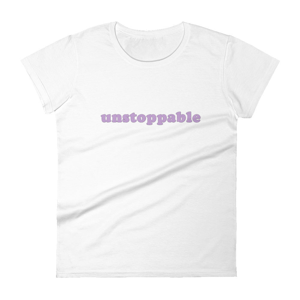 Silver Manner. Tee shirt "Unstoppable".