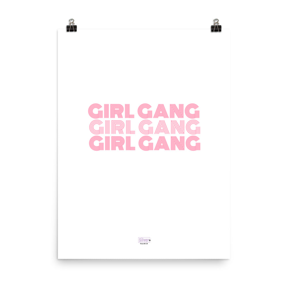 Affiche "Girl Gang"