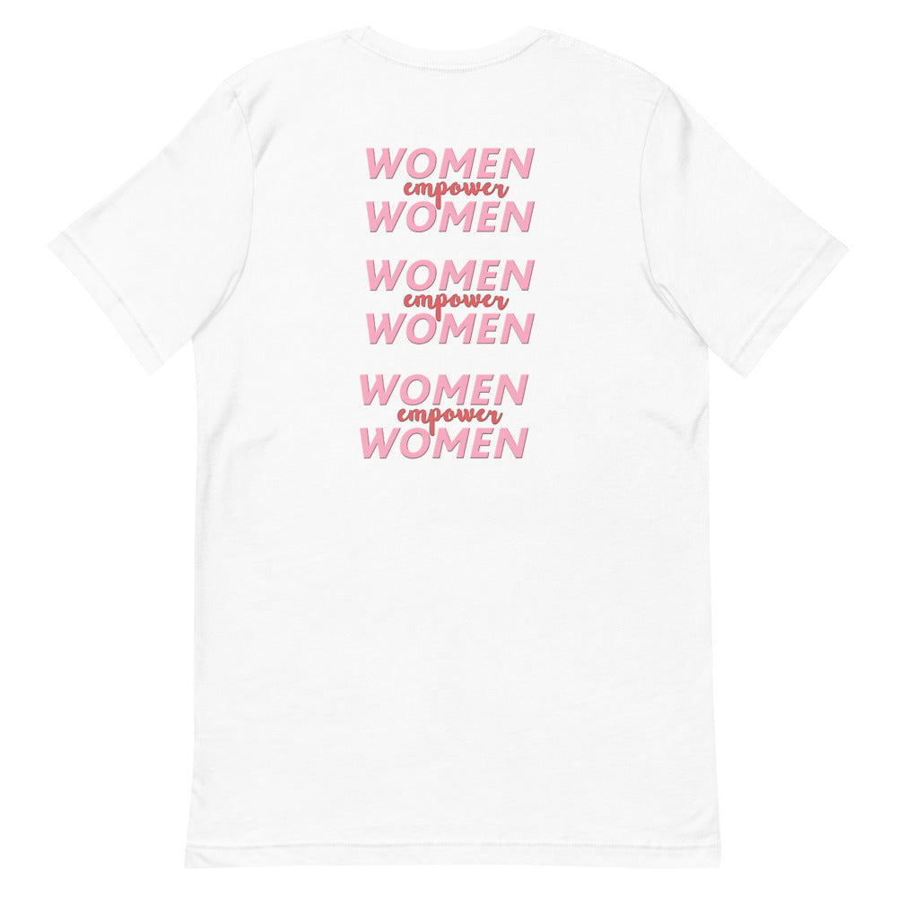 Silver Manner. Tee shirt "Women empower women".