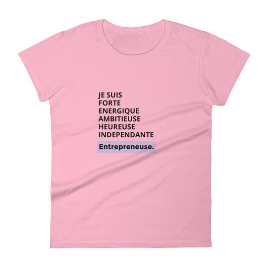 T-shirt "Entrepreneuse"