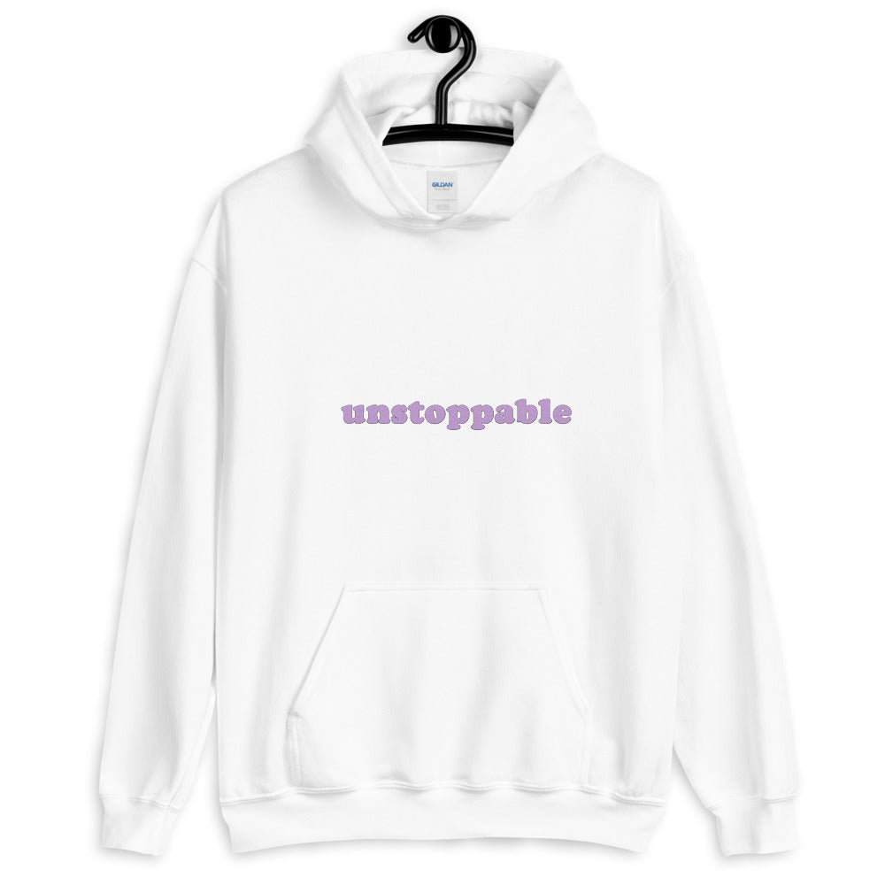 Hoodie "unstoppable" Silver Manner