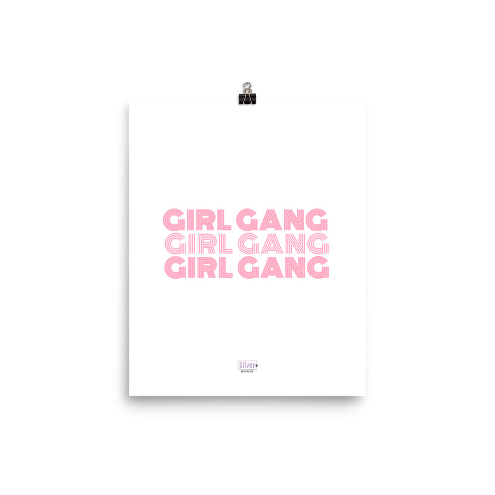 Affiche "Girl Gang"