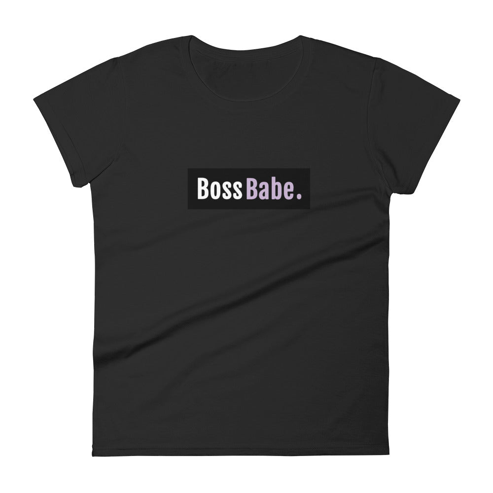 Tee-shirt "Boss Babe" Silver Manner