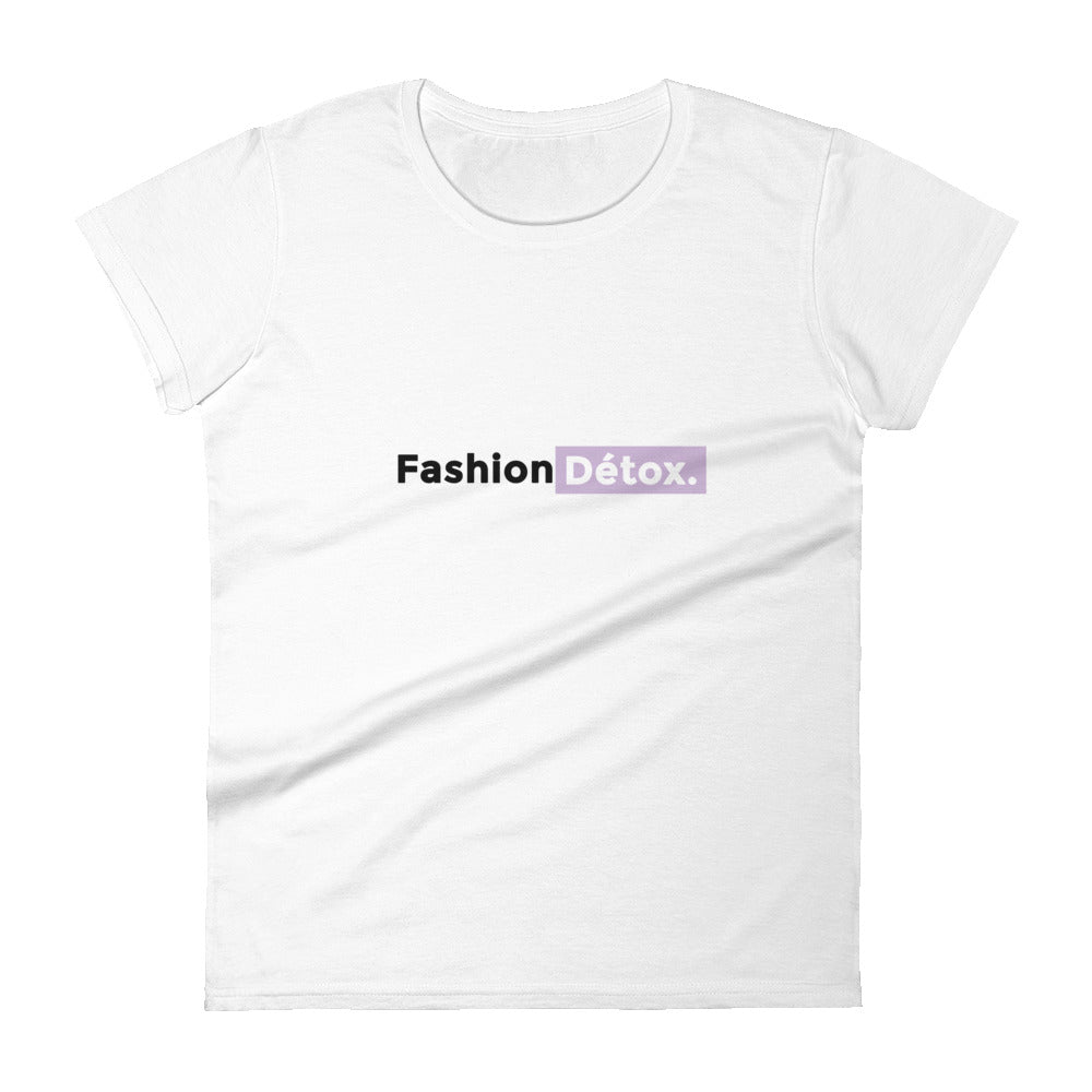Silver Manner. Tee shirt "Fashion Detox".